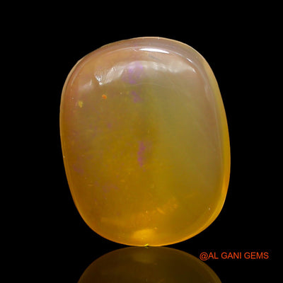 10.00 Cts Natural Australian Fire Opal Loose Gemstone Oval Cabochon 16x13x7 mm AC-860