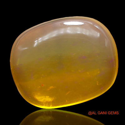 10.00 Cts Natural Australian Fire Opal Loose Gemstone Oval Cabochon 16x13x7 mm AC-860