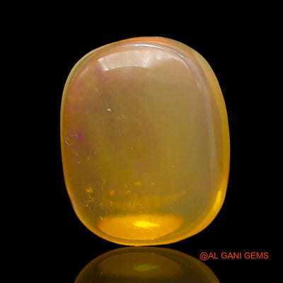 10.00 Cts Natural Australian Fire Opal Loose Gemstone Oval Cabochon 16x13x7 mm AC-860