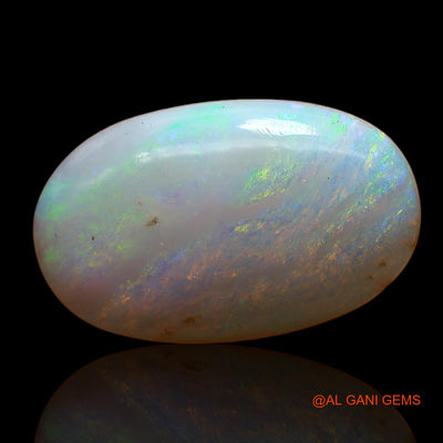 4.00 Cts Natural Australian Fire Opal Loose Gemstone Oval Cabochon 18x11x3 mm AC-861