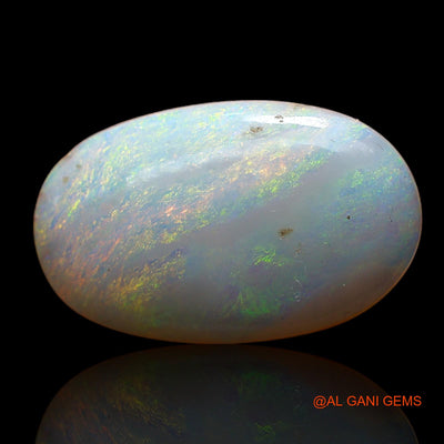 4.00 Cts Natural Australian Fire Opal Loose Gemstone Oval Cabochon 18x11x3 mm AC-861
