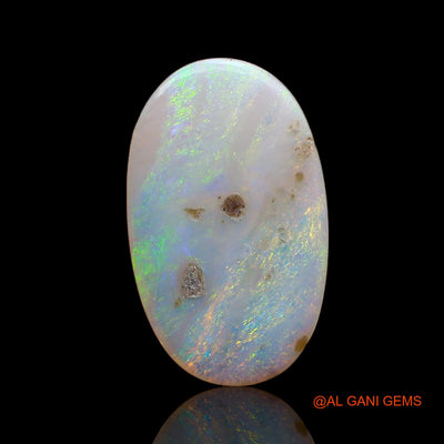 4.00 Cts Natural Australian Fire Opal Loose Gemstone Oval Cabochon 18x11x3 mm AC-861