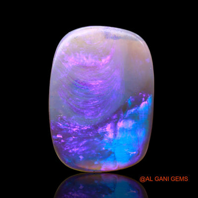 Natural Fire Opal Gemstone 3.00 Cts Loose Oval Cabochon From Australia 17x12x2 mm AC-862