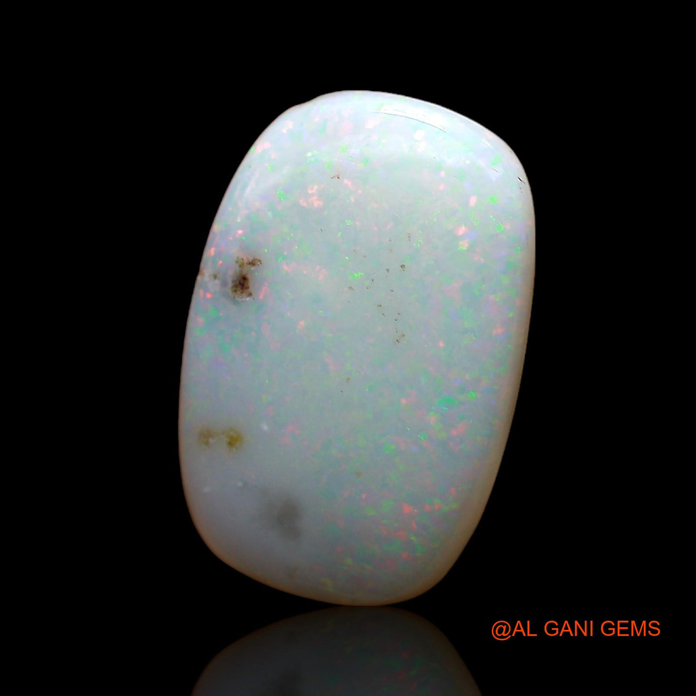 6.00 Cts Unheated Australian Fire Opal Loose Gemstone Oval Cabochon Natural 17x11x4 mm AC-865
