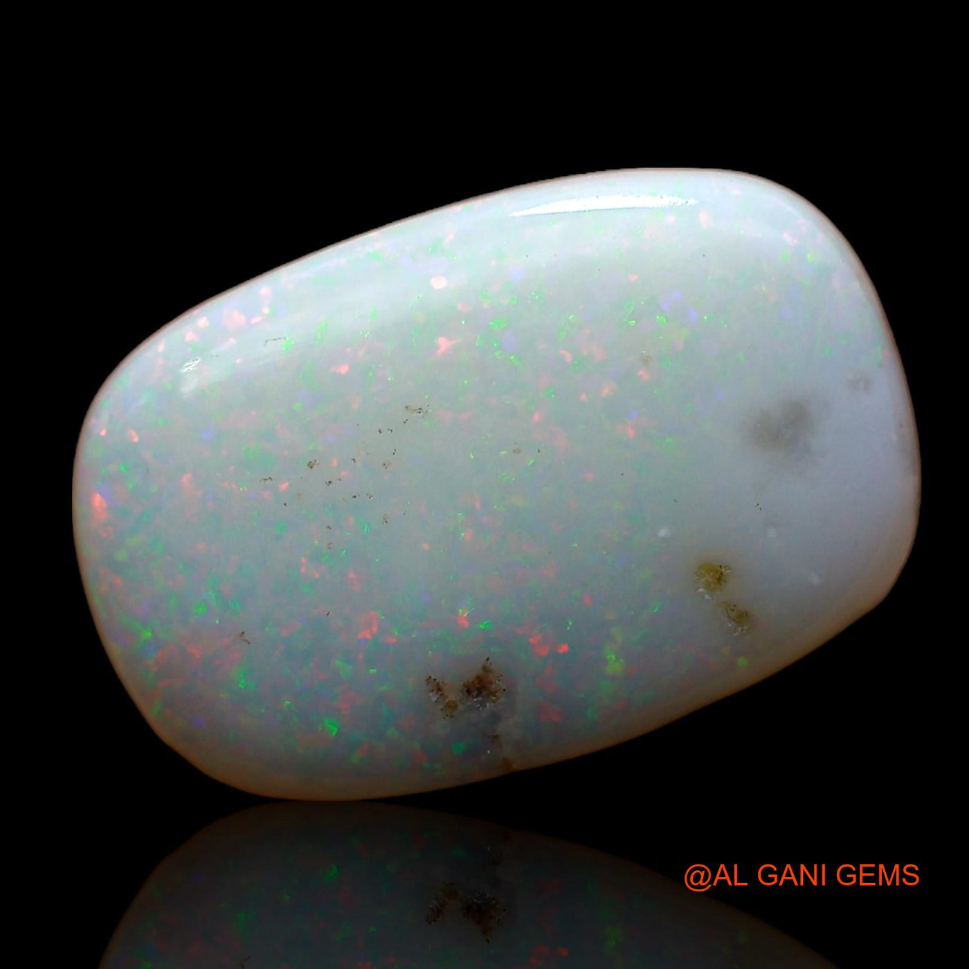 6.00 Cts Unheated Australian Fire Opal Loose Gemstone Oval Cabochon Natural 17x11x4 mm AC-865