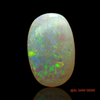 4.00 Cts Natural Australian Fire Opal Loose Gemstone Oval Cabochon 17x11x4 mm AC-867