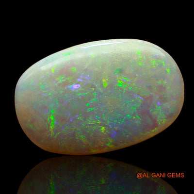 4.00 Cts Natural Australian Fire Opal Loose Gemstone Oval Cabochon 17x11x4 mm AC-867