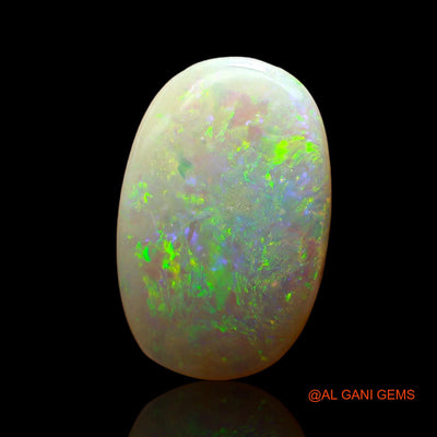 4.00 Cts Natural Australian Fire Opal Loose Gemstone Oval Cabochon 17x11x4 mm AC-867