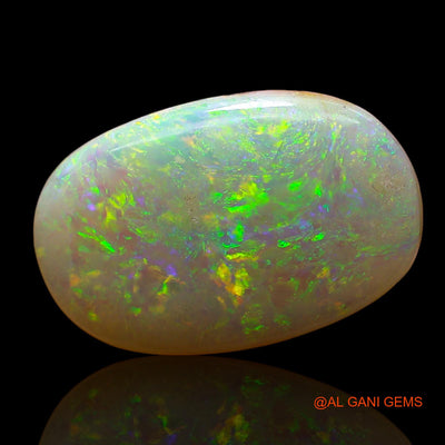 4.00 Cts Natural Australian Fire Opal Loose Gemstone Oval Cabochon 17x11x4 mm AC-867
