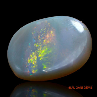 6.00 Cts Natural Australian Fire Opal Oval Cabochon Loose Gemstone For Jewelry 17x12x4 mm AC-868