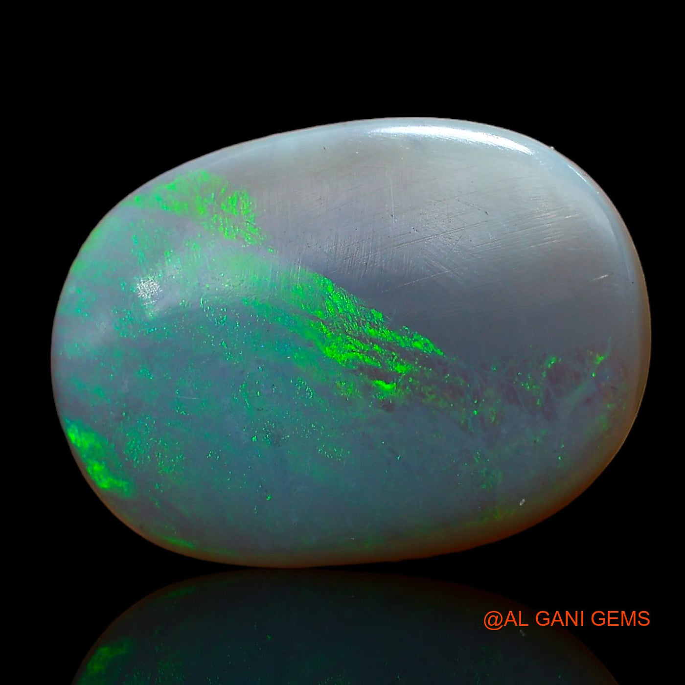 6.00 Cts Natural Australian Fire Opal Oval Cabochon Loose Gemstone For Jewelry 17x12x4 mm AC-868