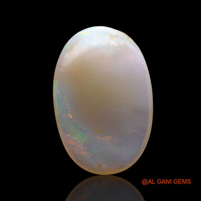 Natural Untreated Fire Opal Loose Gemstone Oval Cabochon From Australia 4.00 Cts 17x11x3 mm AC-874