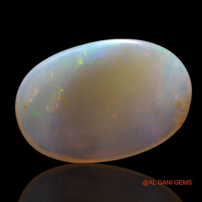 Natural Untreated Fire Opal Loose Gemstone Oval Cabochon From Australia 4.00 Cts 17x11x3 mm AC-874