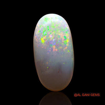 6.00 Cts Natural Australian Fire Opal Oval Cabochon Loose Gemstone For Jewelry 18x9x5 mm AC-876