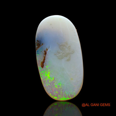 4.00 Cts Natural Australian Fire Opal Loose Gemstone Oval Cabochon 18x9x3 mm AC-877