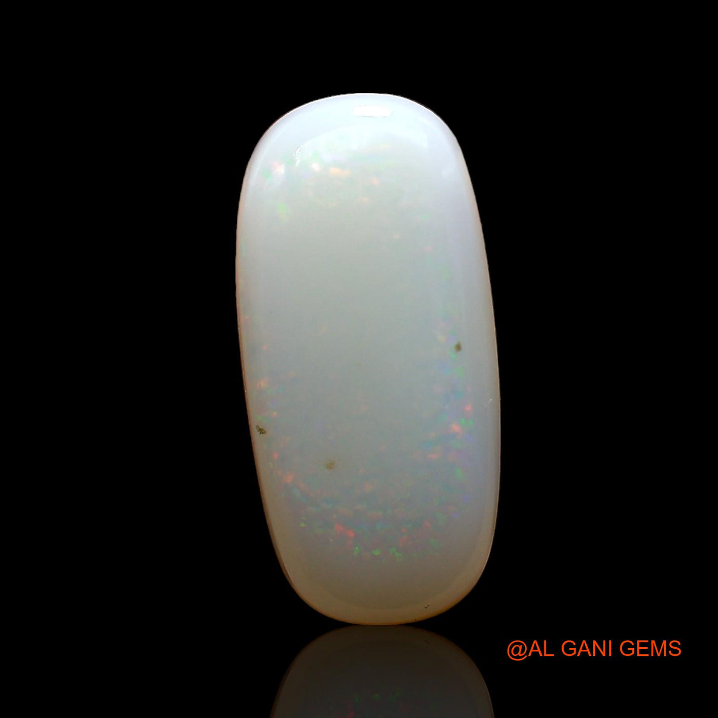 4.00 Cts Natural Australian Fire Opal Loose Gemstone Oval Cabochon 18x8x3 mm AC-879