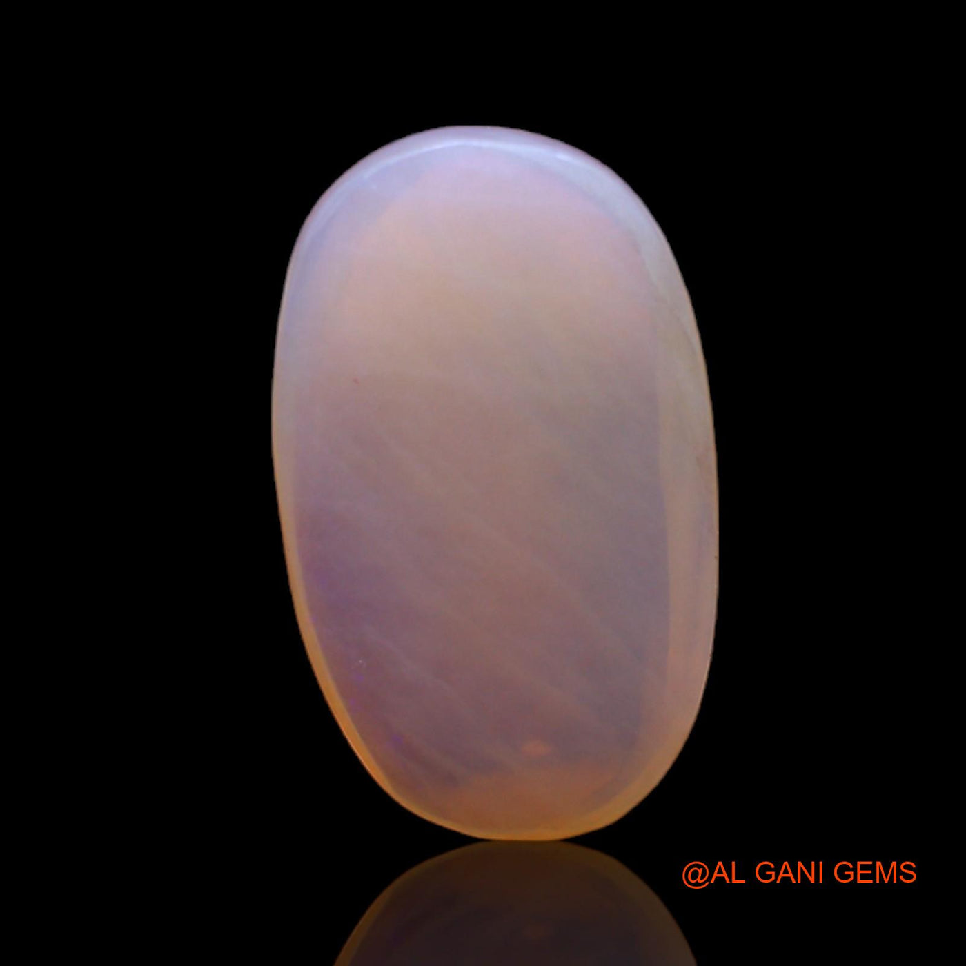 7.00 Cts Natural Australian Fire Opal Oval Cabochon Loose Gemstone For Jewelry 19x11x5 mm AC-87