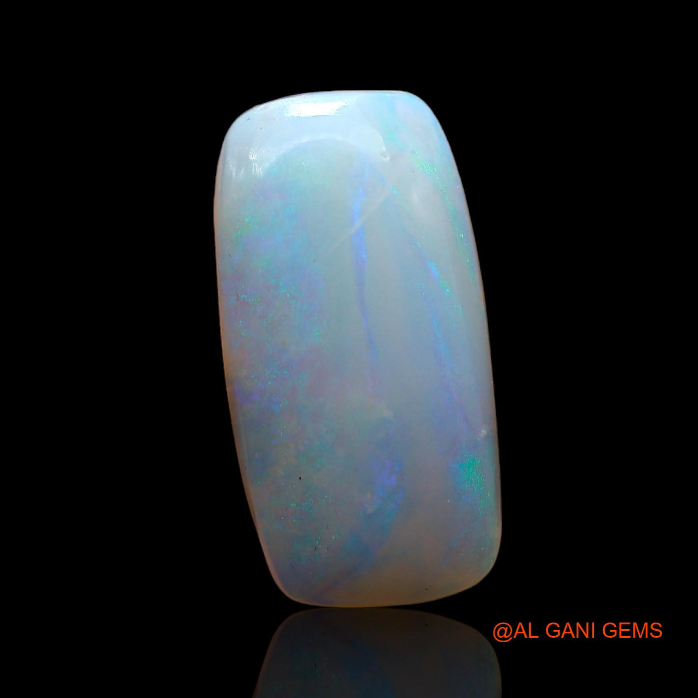 4.00 Cts Natural Australian Fire Opal Loose Gemstone Oval Cabochon 17x8x5 mm AC-880
