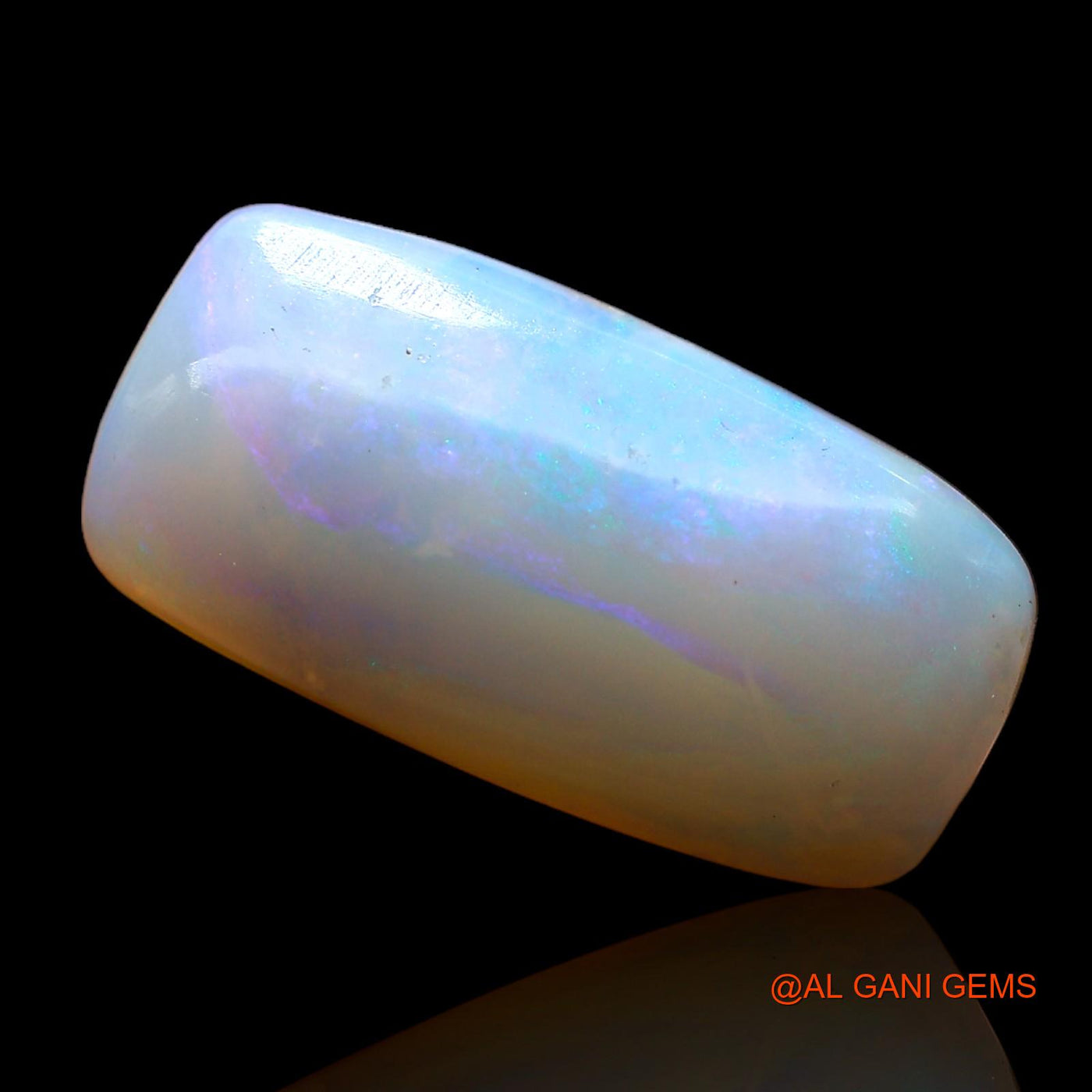 4.00 Cts Natural Australian Fire Opal Loose Gemstone Oval Cabochon 17x8x5 mm AC-880