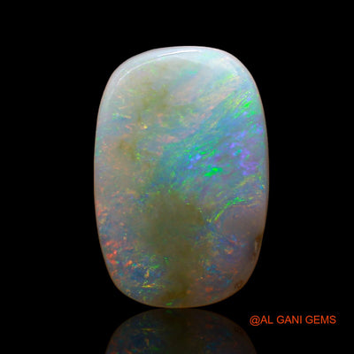 Natural Untreated Fire Opal Loose Gemstone Oval Cabochon From Australia 4.00 Cts 16x10x3 mm AC-883