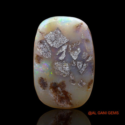 Natural Untreated Fire Opal Loose Gemstone Oval Cabochon From Australia 4.00 Cts 16x10x3 mm AC-883