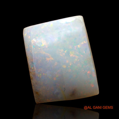 5.00 Cts Natural Australian Fire Opal Loose Gemstone Square Cabochon 13x10x4 mm AC-885
