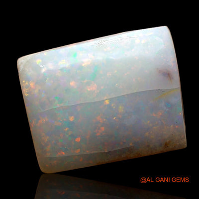 5.00 Cts Natural Australian Fire Opal Loose Gemstone Square Cabochon 13x10x4 mm AC-885