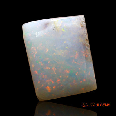 5.00 Cts Natural Australian Fire Opal Loose Gemstone Square Cabochon 13x10x4 mm AC-885