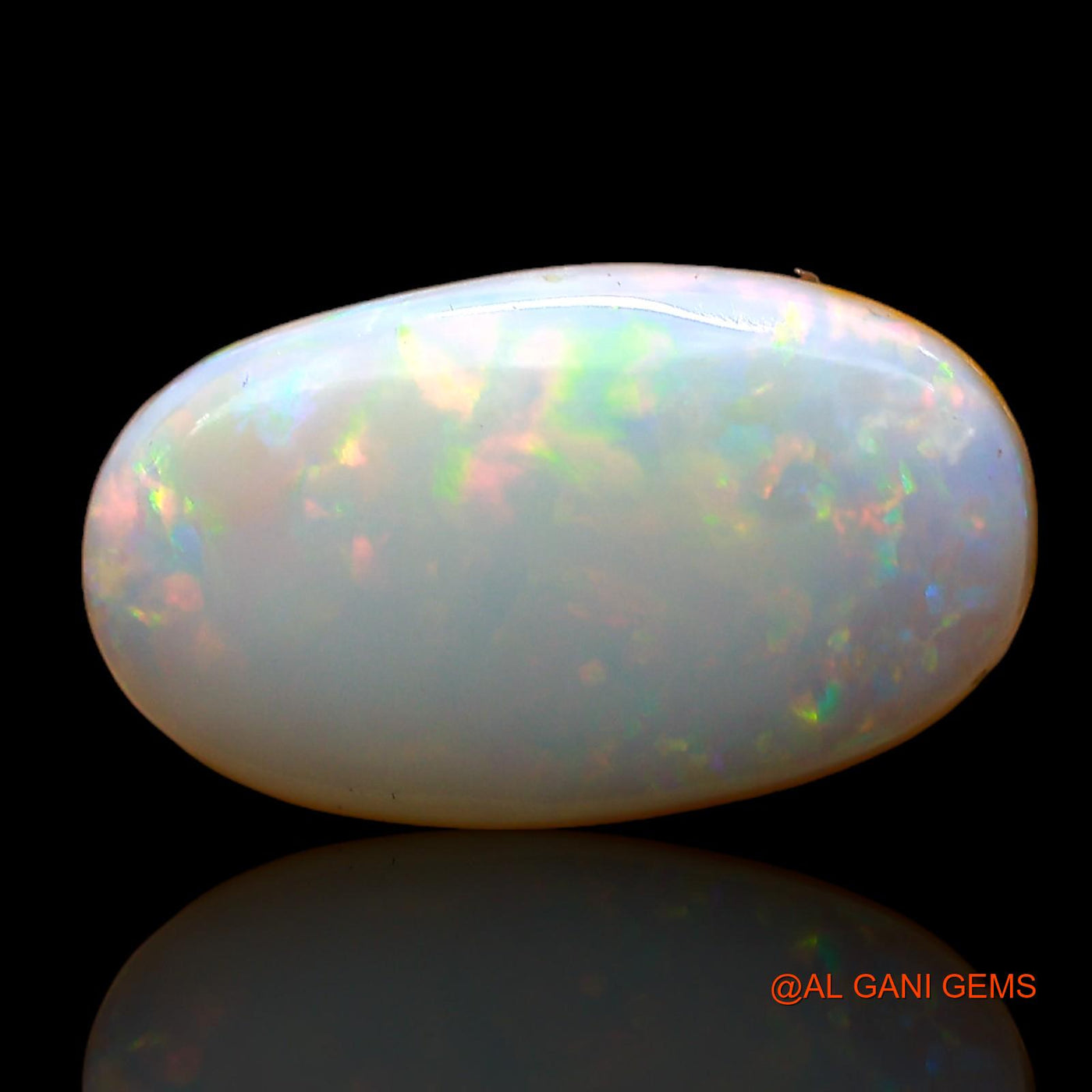 4.00 Cts Natural Australian Fire Opal Oval Cabochon Loose Gemstone For Jewelry 16x9x3 mm AC-886
