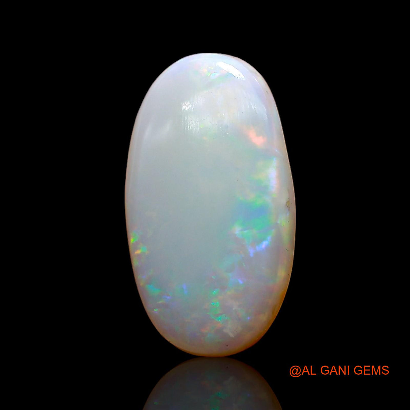 4.00 Cts Natural Australian Fire Opal Oval Cabochon Loose Gemstone For Jewelry 16x9x3 mm AC-886