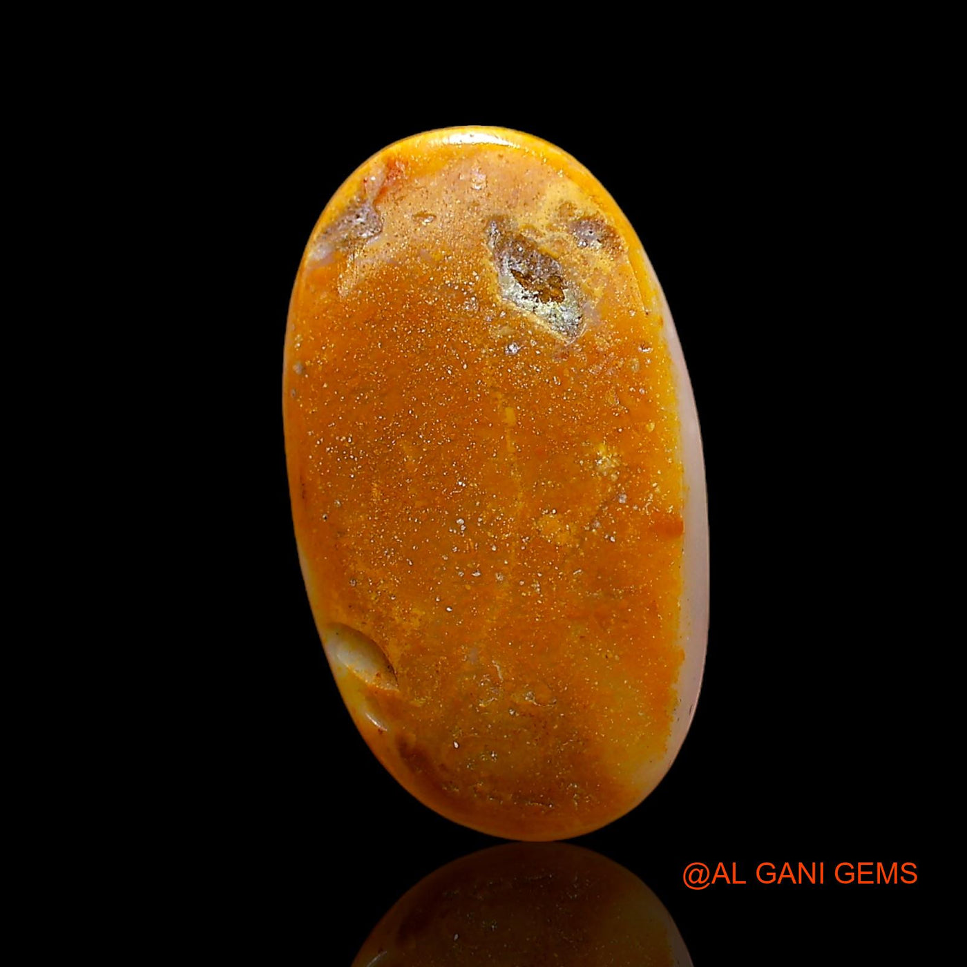 4.00 Cts Natural Australian Fire Opal Oval Cabochon Loose Gemstone For Jewelry 16x9x3 mm AC-886