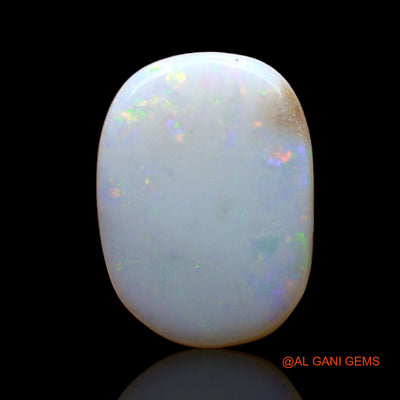 4.00 Cts Natural Australian Fire Opal Loose Gemstone Oval Cabochon 15x11x3 mm AC-887