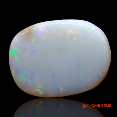 4.00 Cts Natural Australian Fire Opal Loose Gemstone Oval Cabochon 15x11x3 mm AC-887