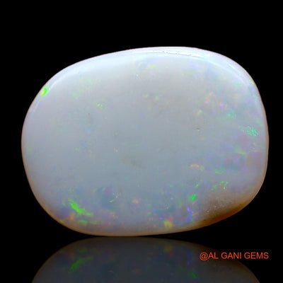 4.00 Cts Natural Australian Fire Opal Loose Gemstone Oval Cabochon 15x11x3 mm AC-887