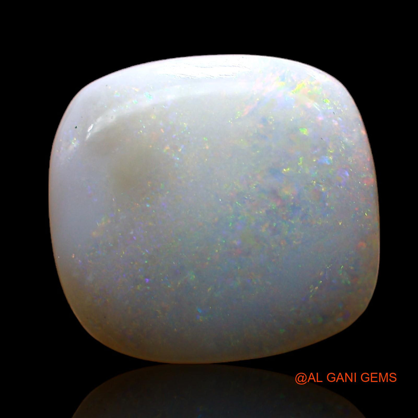 6.00 Cts Natural Australian Fire Opal Loose Gemstone Oval Cabochon 13x12x5 mm AC-889