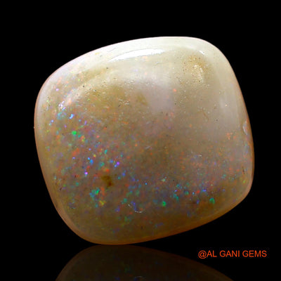 6.00 Cts Natural Australian Fire Opal Loose Gemstone Oval Cabochon 13x12x5 mm AC-889