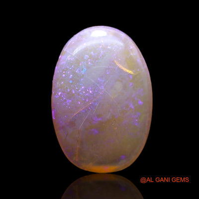 5.00 Cts Natural Australian Fire Opal Loose Gemstone Oval Cabochon 18x12x3 mm AC-88