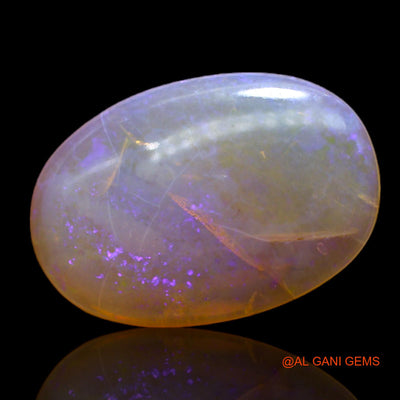 5.00 Cts Natural Australian Fire Opal Loose Gemstone Oval Cabochon 18x12x3 mm AC-88