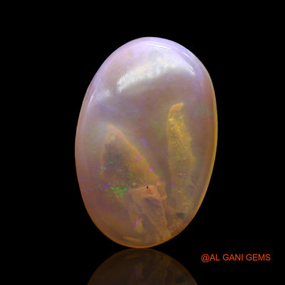3.00 Cts Natural Australian Fire Opal Loose Gemstone Oval Cabochon 16x10x3 mm AC-890