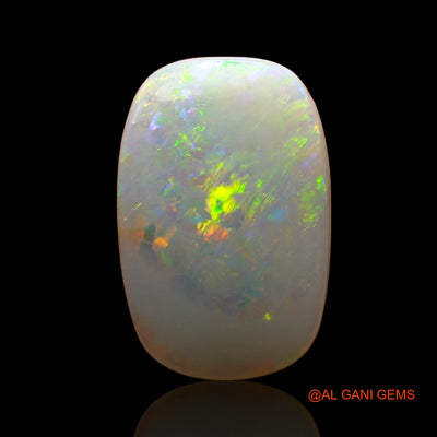 Natural Untreated Fire Opal Loose Gemstone Oval Cabochon From Australia 3.00 Cts 16x10x3 mm AC-891