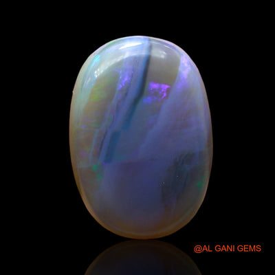 6.00 Cts Natural Australian Fire Opal Oval Cabochon Loose Gemstone For Jewelry 16x11x5 mm AC-893