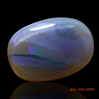 6.00 Cts Natural Australian Fire Opal Oval Cabochon Loose Gemstone For Jewelry 16x11x5 mm AC-893