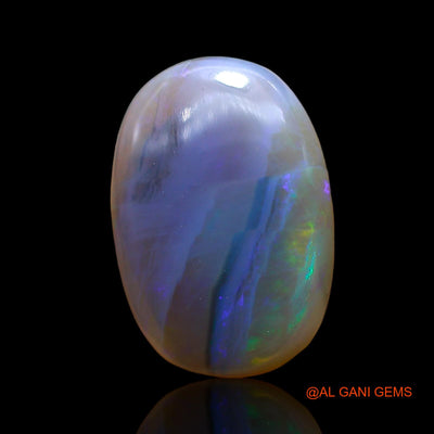 6.00 Cts Natural Australian Fire Opal Oval Cabochon Loose Gemstone For Jewelry 16x11x5 mm AC-893