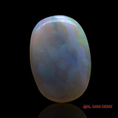 6.00 Cts Natural Australian Fire Opal Oval Cabochon Loose Gemstone For Jewelry 16x11x5 mm AC-893