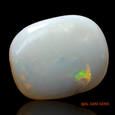 Natural Fire Opal Gemstone 6.00 Cts Loose Oval Cabochon From Australia 15x11x4 mm AC-894