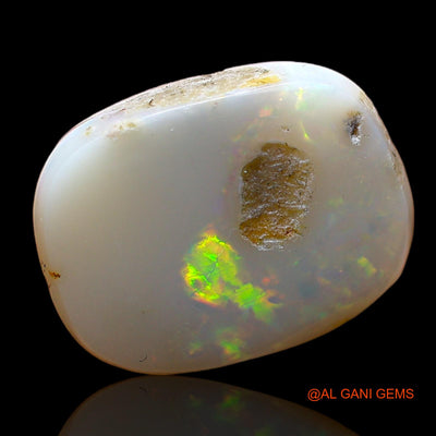 Natural Fire Opal Gemstone 6.00 Cts Loose Oval Cabochon From Australia 15x11x4 mm AC-894
