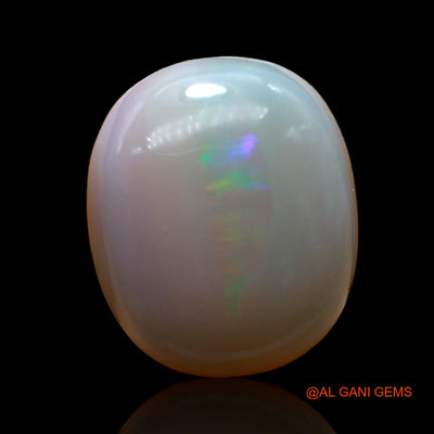 9.00 Cts Natural Australian Fire Opal Loose Gemstone Oval Cabochon 15x12x6 mm AC-895