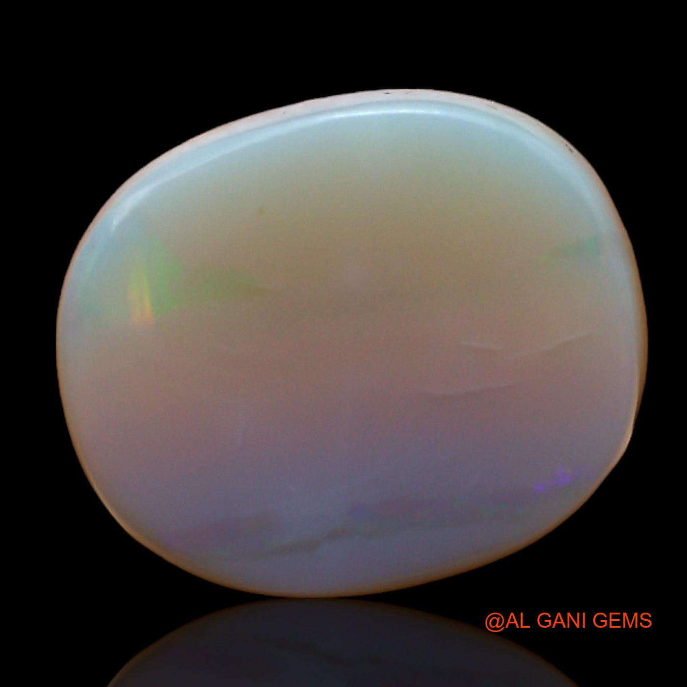 9.00 Cts Natural Australian Fire Opal Loose Gemstone Oval Cabochon 15x12x6 mm AC-895