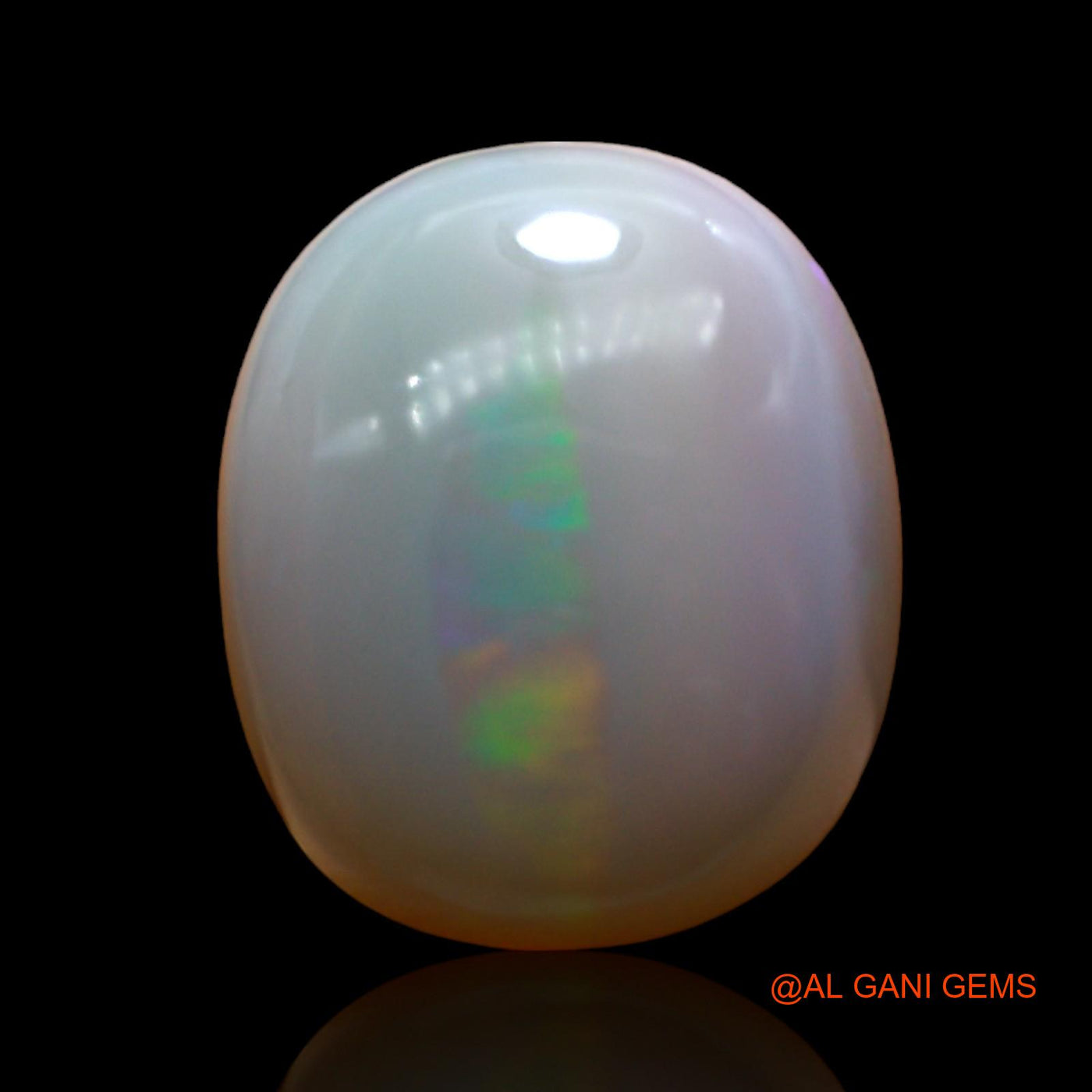 9.00 Cts Natural Australian Fire Opal Loose Gemstone Oval Cabochon 15x12x6 mm AC-895