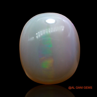 9.00 Cts Natural Australian Fire Opal Loose Gemstone Oval Cabochon 15x12x6 mm AC-895